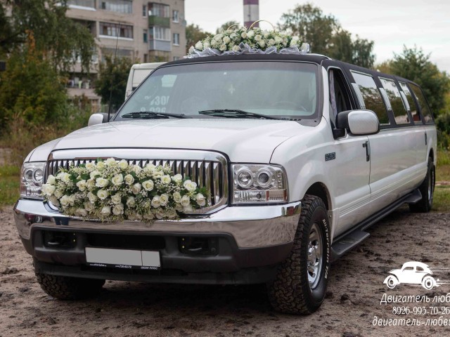 Заказ свадебных украшений на лимузин — Млечный путь